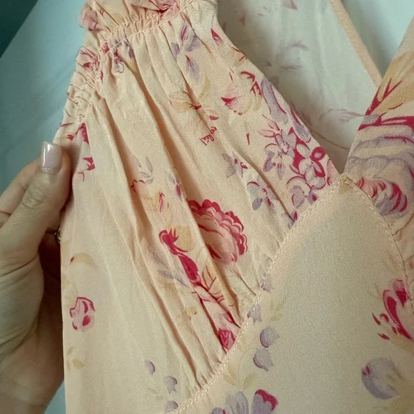 Realisation Par Ivy Pink Floral Maxi Dress - Picture 4 of 5